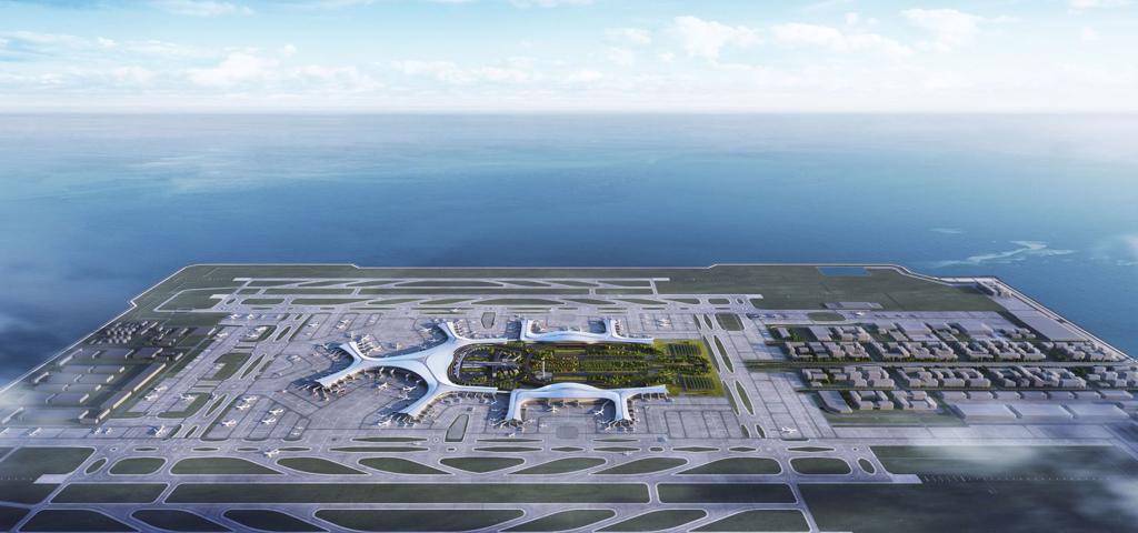 Το μεγαλύτερο τεχνητό νησί-αεροδρόμιο στον κόσμο  Το μεγαλύτερο τεχνητό νησί-αεροδρόμιο στον κόσμο