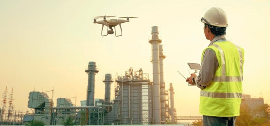 The use of drones is transforming the construction industry The use of drones is transforming the construction industry