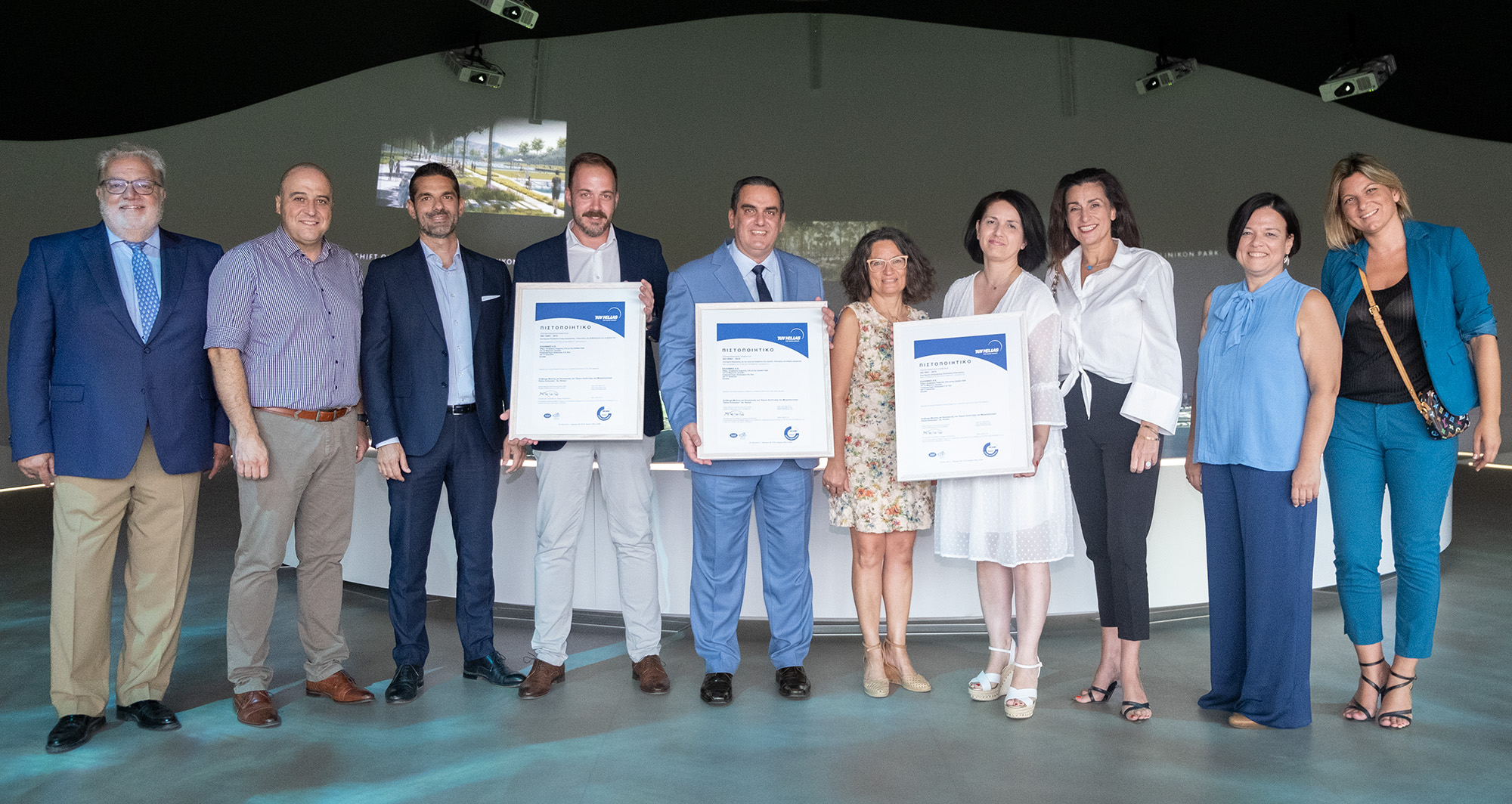 Lamda's subsidiary ELLINIKON SA receives TÜV Hellas certification
