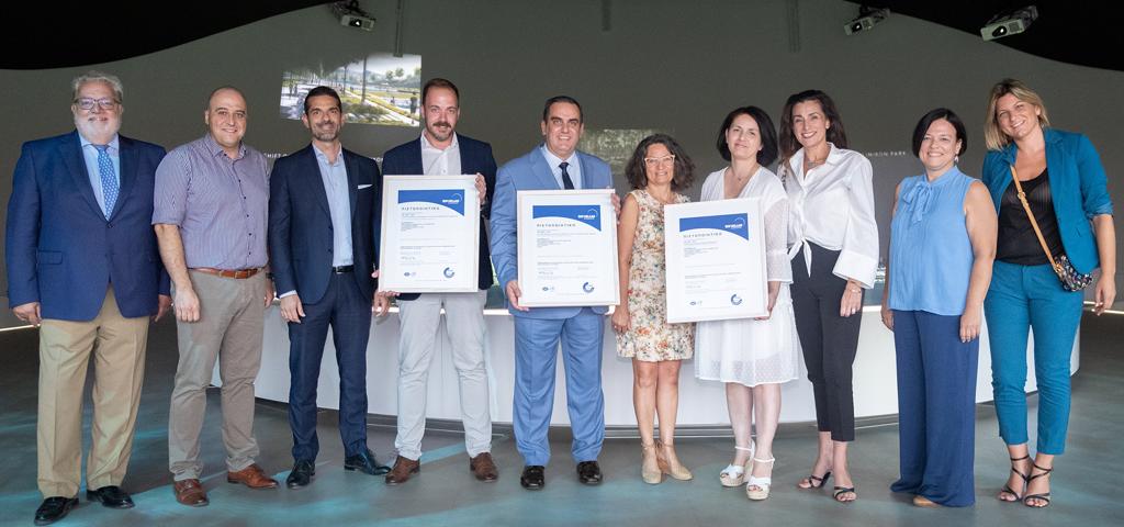 Lamda's subsidiary ELLINIKON SA receives TÜV Hellas certification