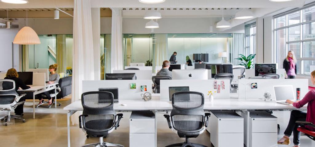 Upgrading office spaces in the midst of costs' cuts is a challenge