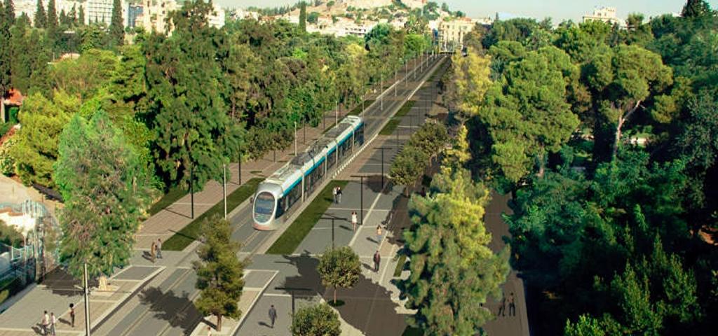 Works for the redevelopment of Vasilissis Olgas Avenue have just been initiated