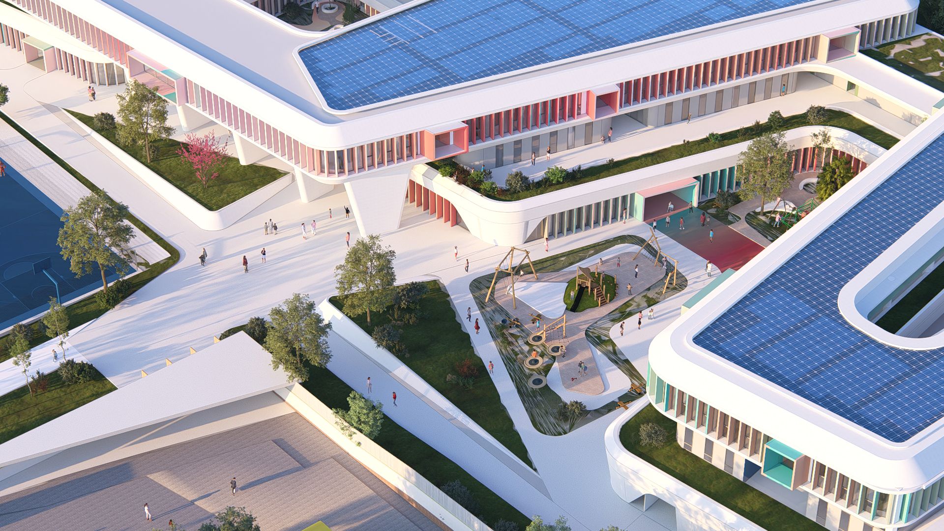 Το νέο campus του Κωστέα Γείτονα στο Ελληνικό (φωτο)