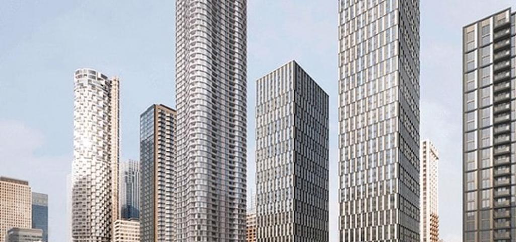 Εξασφάλισε χρηματοδότησση £535 εκατ. η Canary Wharf για το Wood Wharf Εξασφάλισε χρηματοδότησση £535 εκατ. η Canary Wharf για το Wood Wharf