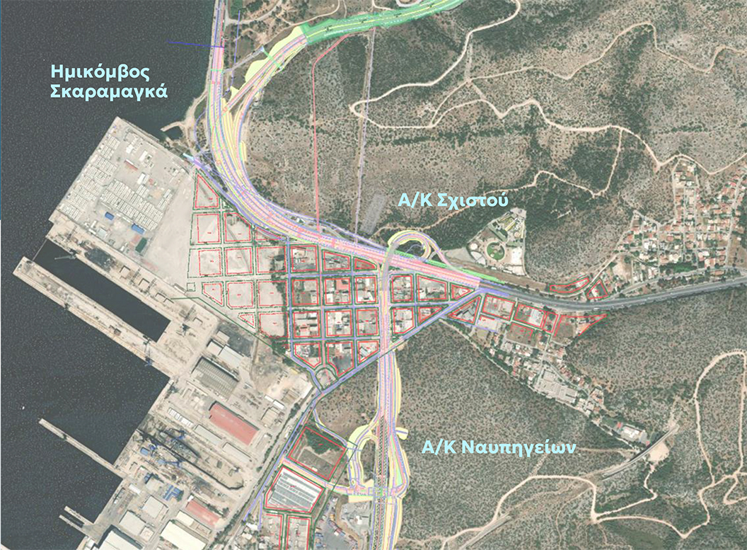 Construction tender released for Skaramagas triple interchange