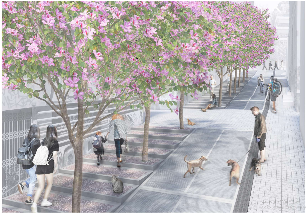 Tositsa street in Athenian center will be redeveloped into a "green route"