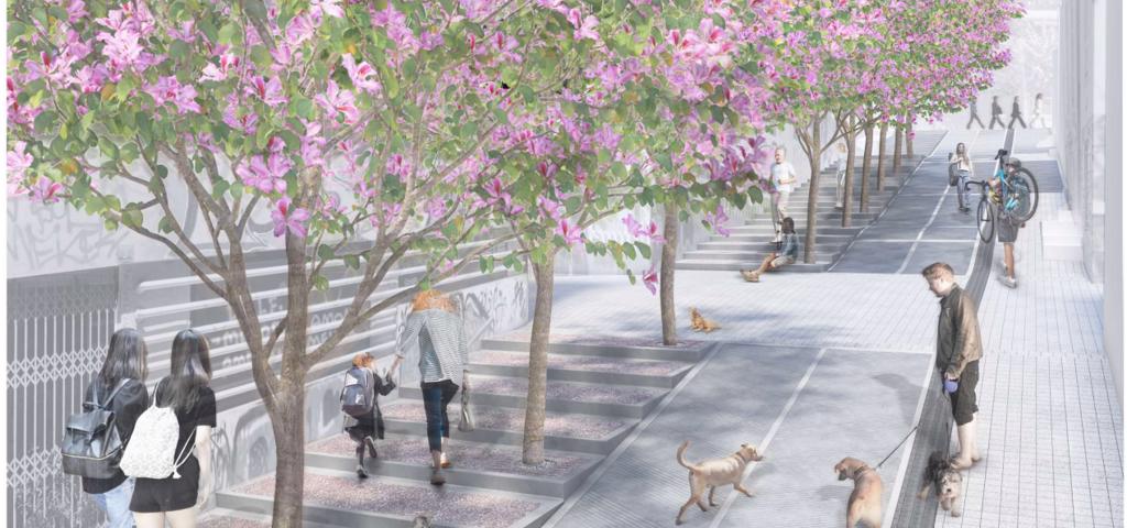 Tositsa street in Athenian center will be redeveloped into a "green route"