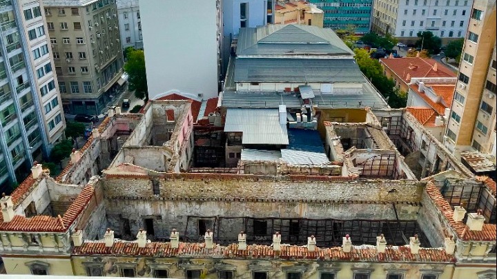 The historic "Attikon" property in the Athenian center on track for a great regeneration