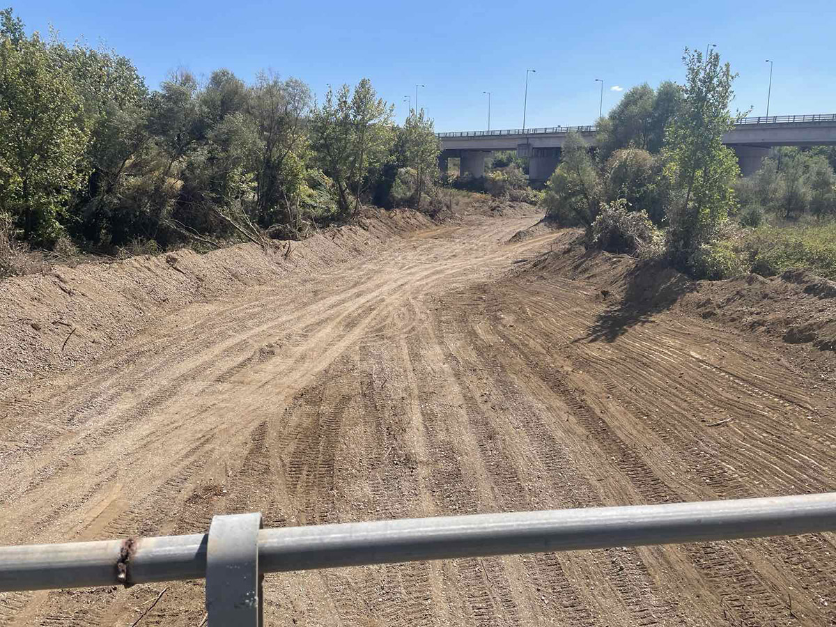 Environmental cleaning project for the Alfeios river in Megalopolis