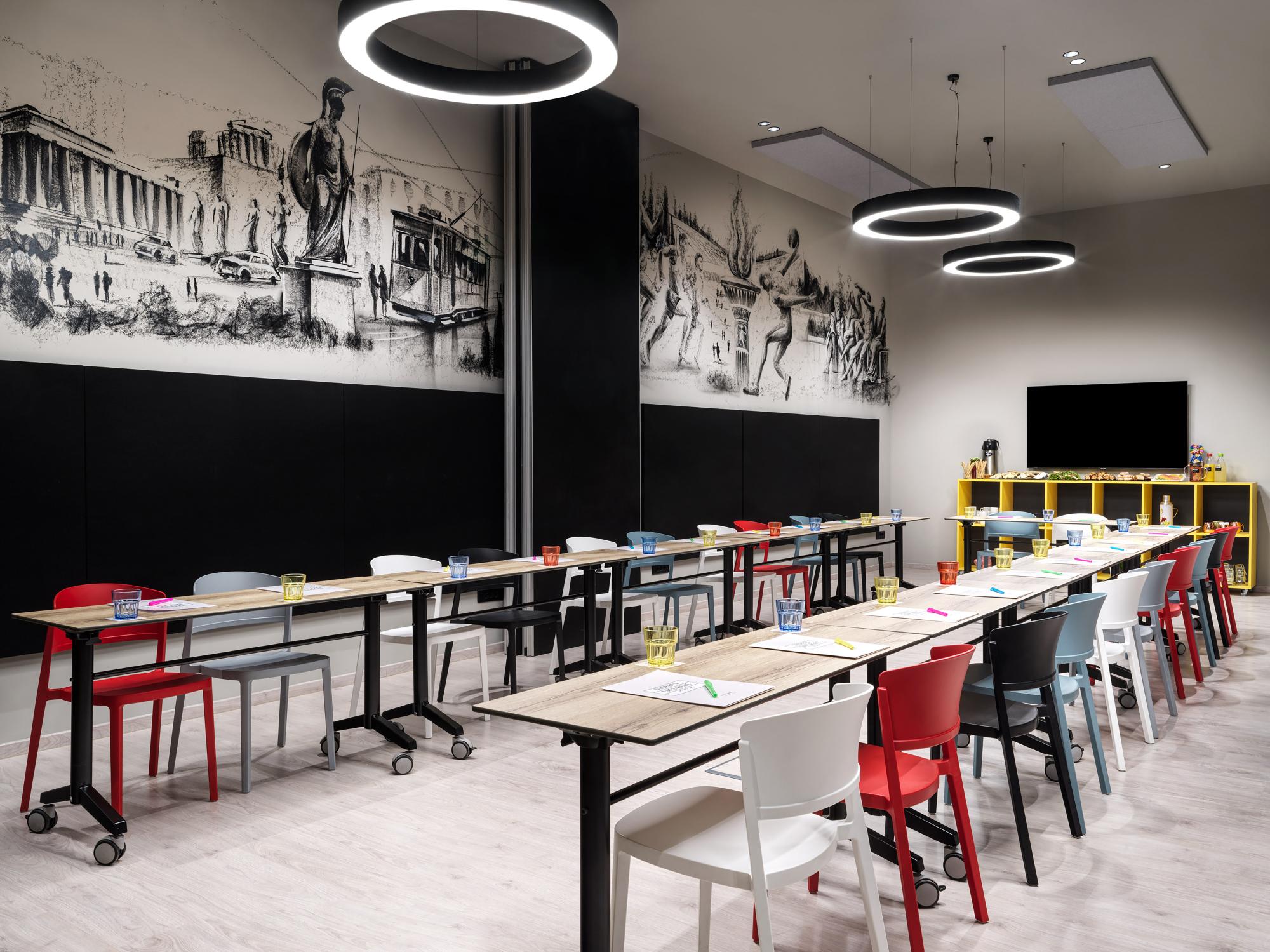 Moxy Athens City: Four new spaces ideal for meetings