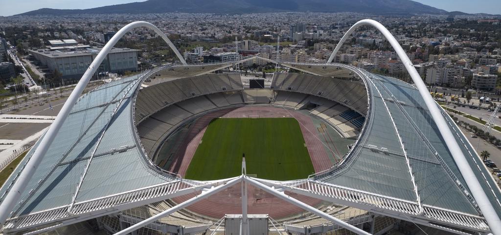 Νέο ταρτάν στα βοηθητικά στάδια Κ1 και Κ2 του ΟΑΚΑ Νέο ταρτάν στα βοηθητικά στάδια Κ1 και Κ2 του ΟΑΚΑ