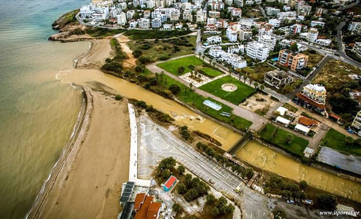 Ξεκινά το μεγάλο αντιπλημμυρικό έργο διευθέτησης του ρέματος της Ραφήνας