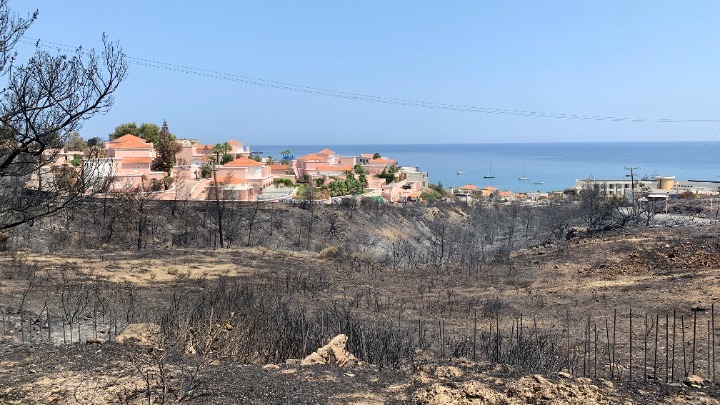 Τα σχέδια του ΥπΑΑΤ για τις υποδομές που επλήγησαν στην Ρόδο