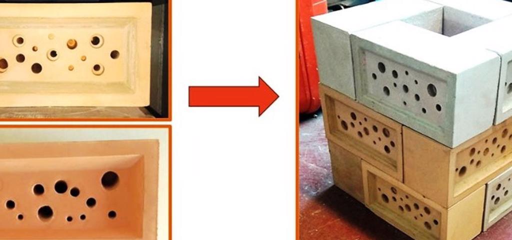 Καινοτόμο "τούβλο" μετατρέπεται σε οικοδομικό βιότοπο για μέλισσες