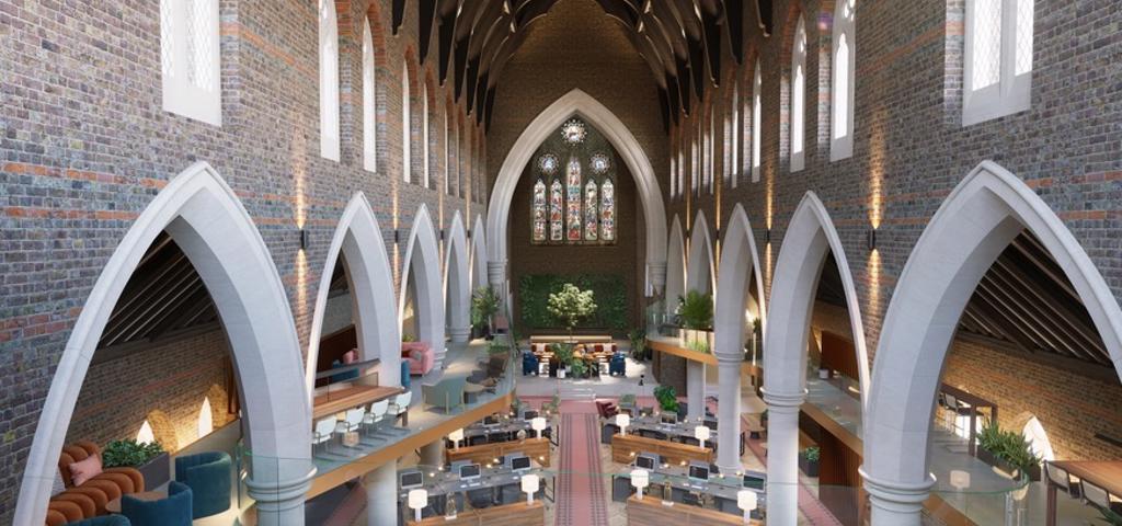 Aitch Group to transform a grade I listed church building into a unique work campus Aitch Group to transform a grade I listed church building into a unique work campus