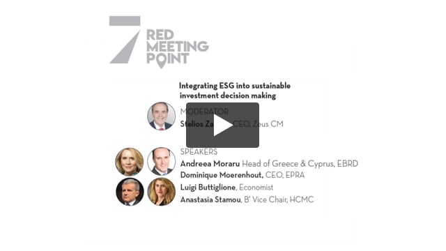 15th RED BF Integrating ESG into sustainable investment decision making