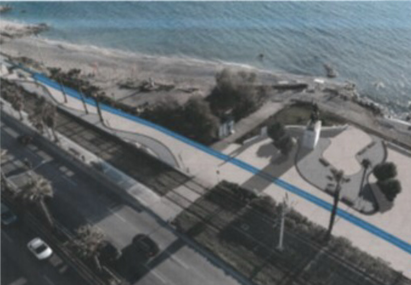 The "Athenian Riviera - Urban Promenade" regeneration project is nearing completion