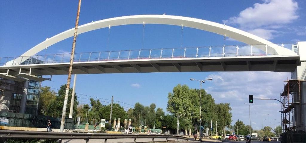 Παραδίδεται σήμερα στο κοινό η πεζογέφυρα Αλίμου Παραδίδεται σήμερα στο κοινό η πεζογέφυρα Αλίμου